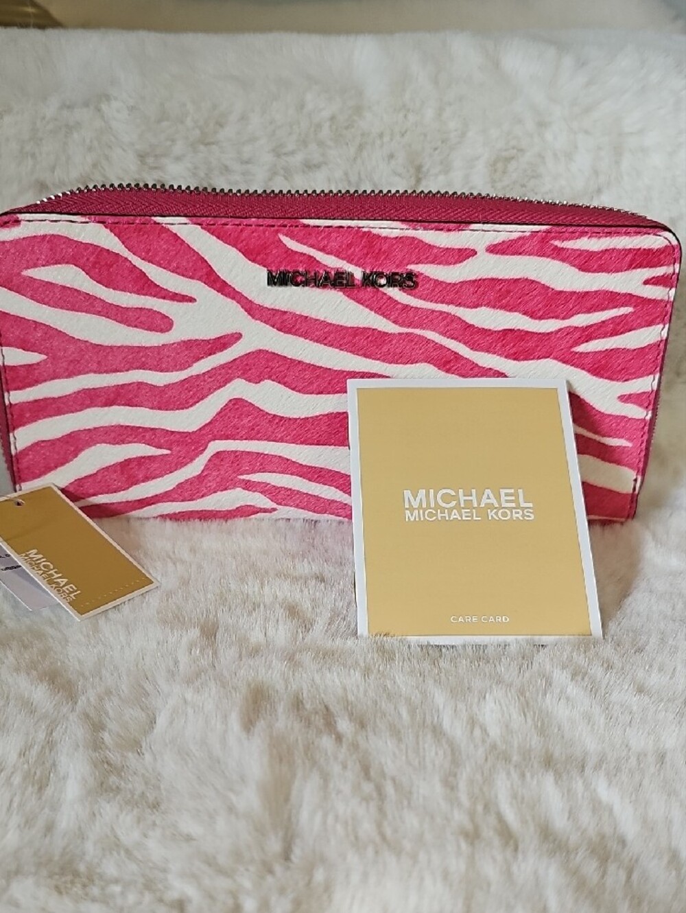 NEW! Michael Kors Jet Set Continental Wallet - Picture 1 of 14